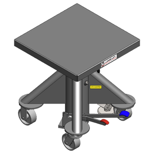 Manual Hydraulic Lift Table - 24 inch - Lange Lift