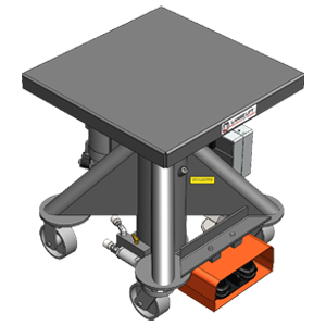 Powered Electric Hydraulic Lift Table - 24 inch - Lange Lift
