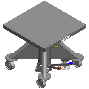 Manual Hydraulic Lift Table - 30 inch - Lange Lift