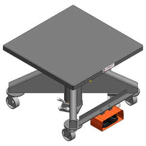 Powered Electric Hydraulic Lift Table - 36 inch - Lange Lift