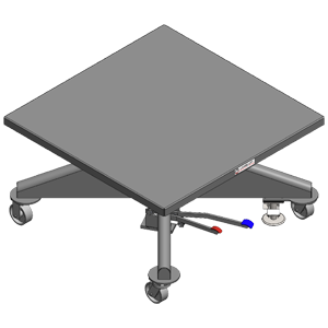 Manual Hydraulic Lift Table - 48 inch - Lange Lift
