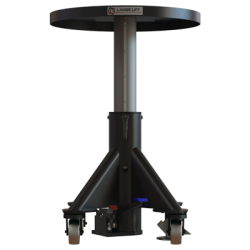 hydraulic lift table round front raised