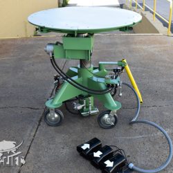 air powered indexing top power rotate hydraulic lift table 500 lbs