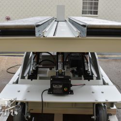 battery powered hydraulic scissor lift table roller conveyor 34467 d