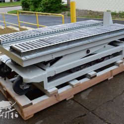 battery powered hydraulic scissor lift table roller conveyor 34467 g