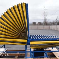 electric power roller conveyor tilter 2000 lbs